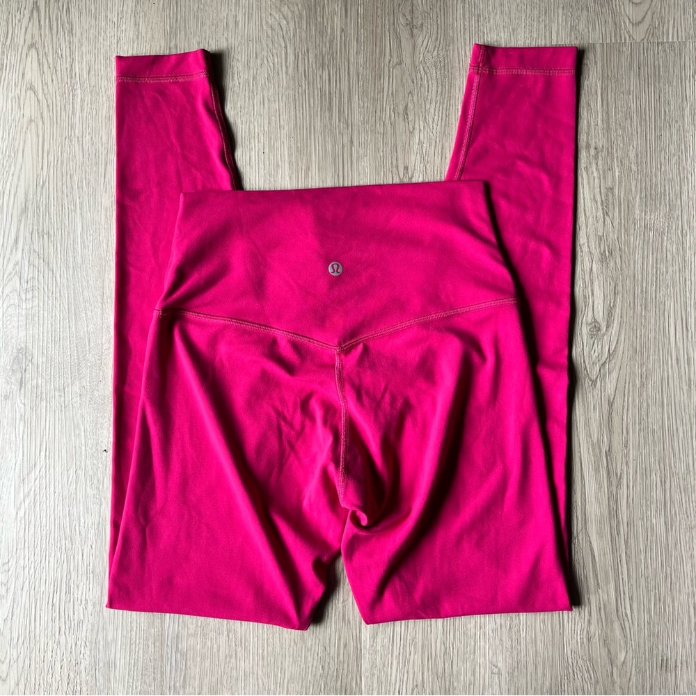 Lululemon Pink High-Waisted Leggings